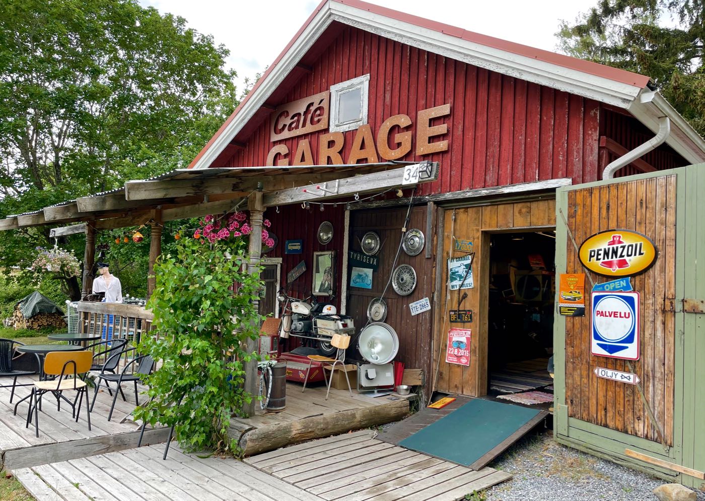 Motoristikahviloita – Garage Café – Bike