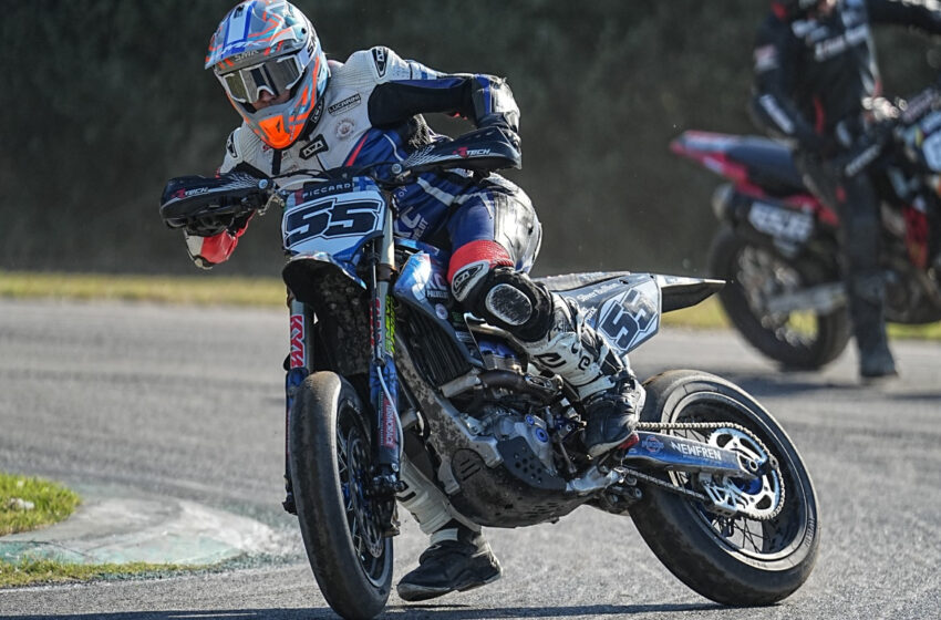 Piccardi viidenneksi Italian supermotosarjassa
